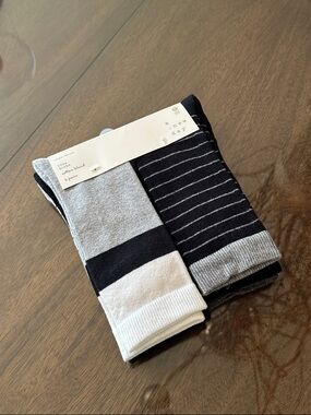 NWT 6 Pairs A New Day Striped Socks Sz 4-10
